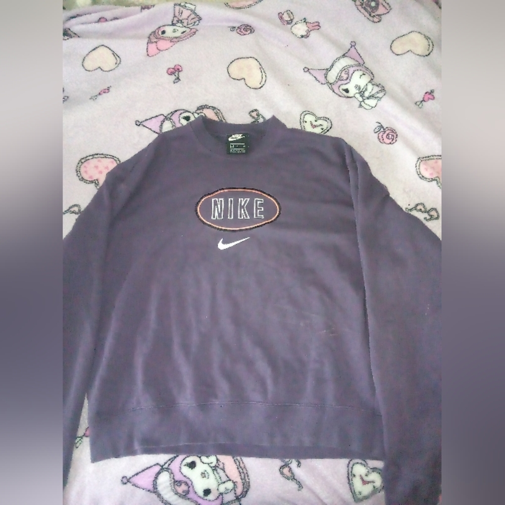 Oversized nike crew neck sweatshirt